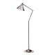 lafabryka.pl Lampa podłogowa Provence – 1 źródło światła – Polerowany nikiel PV-FL-PN Elstead Lighting