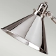 Lampa podłogowa Provence – 1 źródło światła – Polerowany nikiel PV-FL-PN Elstead Lighting