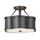 lafabryka.pl Półplafon Chance – 2 źródła światła – Czarny QN-CHANCE-SF-S-BLB Elstead Lighting