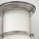 Plafon Hadrian – 1 źródło światła – Opalowe szkło – Antyczny nikiel QN-HADRIAN-MINI-F-AN-OPAL Elstead Lighting