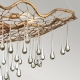 Lampa wisząca Laguna – 6 źródeł światła QN-LAGUNA-6P Elstead Lighting