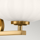 Kinkiet Pim – 3 źródła światła – Złoty QN-PIM3-FXG Elstead Lighting