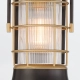 Mała latarnia naścienna Rivamar – 1 źródło światła – Czarno-złoty QN-RIVAMAR-S-BLK-GD Elstead Lighting