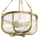 Lampa wisząca/ Półplafon Roux – 3 źródła światła – Naturalny mosiądz QN-ROUX3-NBR Elstead Lighting