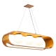 Lampa wisząca Sfera – 3 źródła światła QN-SFERA-3P-TEAK Elstead Lighting