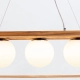 Lampa wisząca Sfera – 3 źródła światła QN-SFERA-3P-TEAK Elstead Lighting