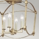 Półplafon Thayer – 4 źródła światła QN-THAYER-SF-ADB Elstead Lighting