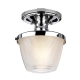 lafabryka.pl Półplafon Dublin – 1 źródło światła – Polerowany chrom QZ-DUBLIN-SF-PC Elstead Lighting