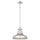 lafabryka.pl Lampa wisząca Emery – 1 źródło światła – Cesarskie srebro QZ-EMERY-P-M-IS Elstead Lighting
