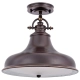 Lampa wisząca Emery – 1 źródło światła – Brąz palladiański QZ-EMERY-P-M-PN Elstead Lighting
