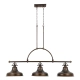 lafabryka.pl Podłużna lampa wisząca Emery – 3 źródła światła – Brąz palladiański QZ-EMERY3P-PN Elstead Lighting
