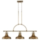 Podłużna lampa wisząca Emery – 3 źródła światła – Stary mosiądz QZ-EMERY3P-WS Elstead Lighting