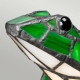 Lampka dekoracyjna w kształcie żaby Tiffany – 1 źródło światła QZ-FROG-TL Elstead Lighting