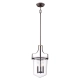 lafabryka.pl Lampa wisząca Penn Station – 3 źródła światła – Zachodni brąz QZ-PENN-STATION-M-WT Elstead Lighting