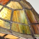 Lampka dekoracyjna w kształcie żółwia błotnego Tiffany – 1 źródło światła QZ-SAWBACK-TL Elstead Lighting