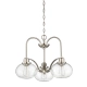 Żyrandol Trilogy – 3 źródła światła – Szczotkowany nikiel QZ-TRILOGY3-BN Elstead Lighting