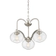 Żyrandol Trilogy – 3 źródła światła – Szczotkowany nikiel QZ-TRILOGY3-BN Elstead Lighting