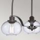 Żyrandol Trilogy – 3 źródła światła – Stary brąz QZ-TRILOGY3 Elstead Lighting