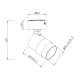 Spot Anillo 1xGU10 biały LP-770/1W WH LIGHT PRESTIGE