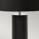 Lampa stołowa Ripple – 1 źródło światła – Czarna RIPPLE-TL-BLK Elstead Lighting
