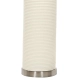 Lampa stołowa Ripple – 1 źródło światła – Biała RIPPLE-TL-WHT Elstead Lighting