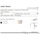 lafabryka.pl Reflektor Jane track (black) AZ2457 AZZARDO ........KOD: 15509