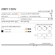 Plafon Jerry 3 230V (black) AZ1886 AZZARDO