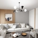 Żyrandol HERMES 6 BLACK 1347/6 EMIBIG Lighting