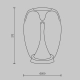 Lampa stołowa Splash MOD282TL-L15G3K1 Maytoni