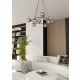 Lampa wisząca AZURA 8 BL GRAFIT 1294/8 EMIBIG