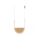 23165 PENDANT LED LIGHT 28W 3000K,4000K GOLD-CHAMPAGNE Zambelis Lights
