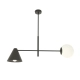 Żyrandol HERMES 2 BLACK 1347/2 EMIBIG Lighting