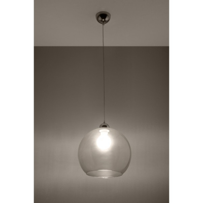 Lampa Wisząca BALL Transparent SL.0248 SOLLUX LIGHTING