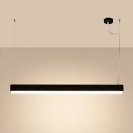 Lampa wisząca FARGE czarna LED 4000K TH.301 Thoro