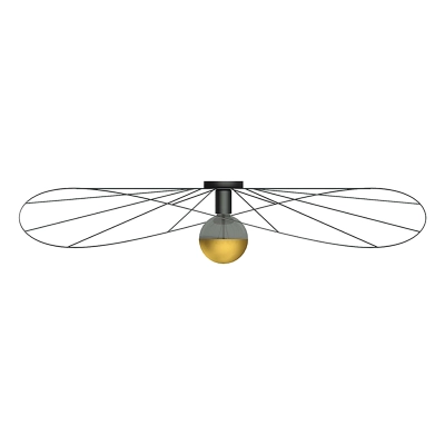 Kinkiet / Plafon ESKOLA 110 czarny TH.014CZ Thoro