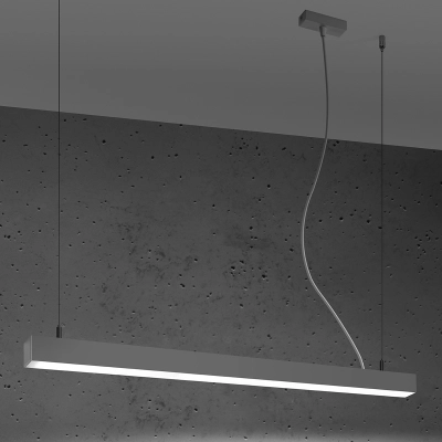 Lampa wisząca PINNE 90 szara 4000K TH.052 Thoro