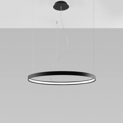 Żyrandol RIO 78 czarny LED 3000K TH.101 Thoro
