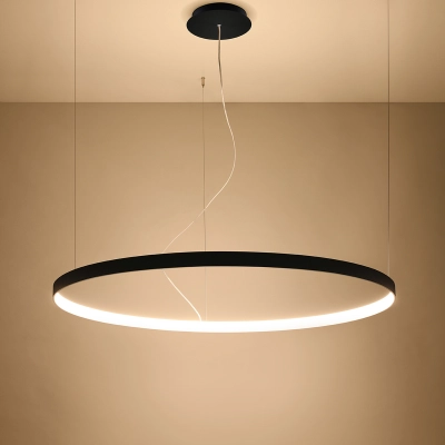 Żyrandol RIO 110 czarny LED 3000K TH.103 Thoro