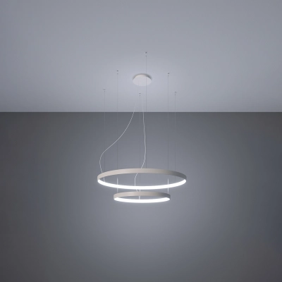 Żyrandol RIO 2 55/78 biały LED 4000K TH.178 Thoro