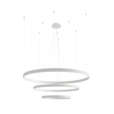 Żyrandol RIO 3 55/78/110 biały LED 3000K TH.215 Thoro
