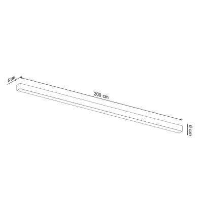 Plafon PINNE 200 szary 4000K TH.245 Thoro