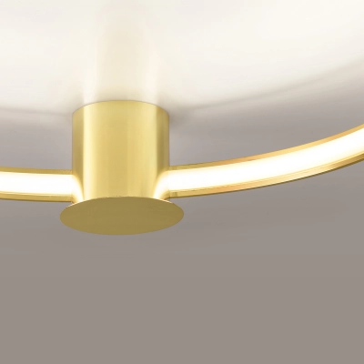Plafon RIO 78 złoty połysk LED 3000K TH.252 Thoro