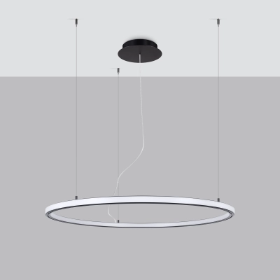 Żyrandol RISA 90 czarny LED 3000K TH.275 Thoro