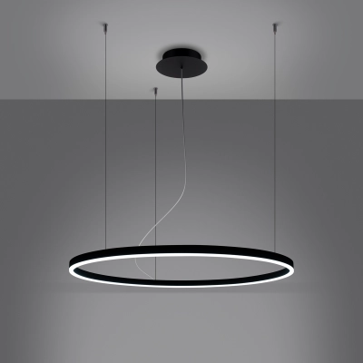 Żyrandol ODA 80 czarny LED 4000K TH.282 Thoro