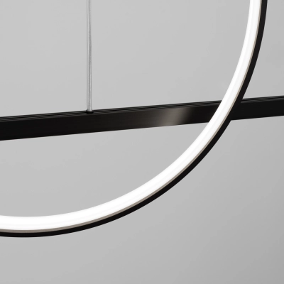 Lampa wisząca GLAD czarna LED 4000K TH.495 Thoro