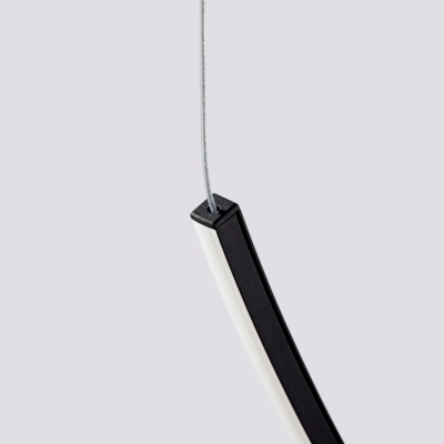 Żyrandol ALVAR 1 czarny LED 3000K TH.545 Thoro