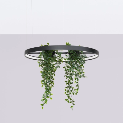 Żyrandol RIO BIO 78 czarny LED 3000K TH.551 Thoro