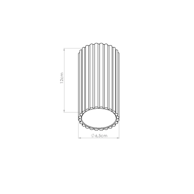 Plafon IVAR mocca LED 4000K TH.635 Thoro