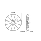 Kinkiet / Plafon ESKOLA 70 czarny TH.013CZ Thoro