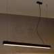Lampa wisząca PINNE 90 czarna 3000K TH.048 Thoro